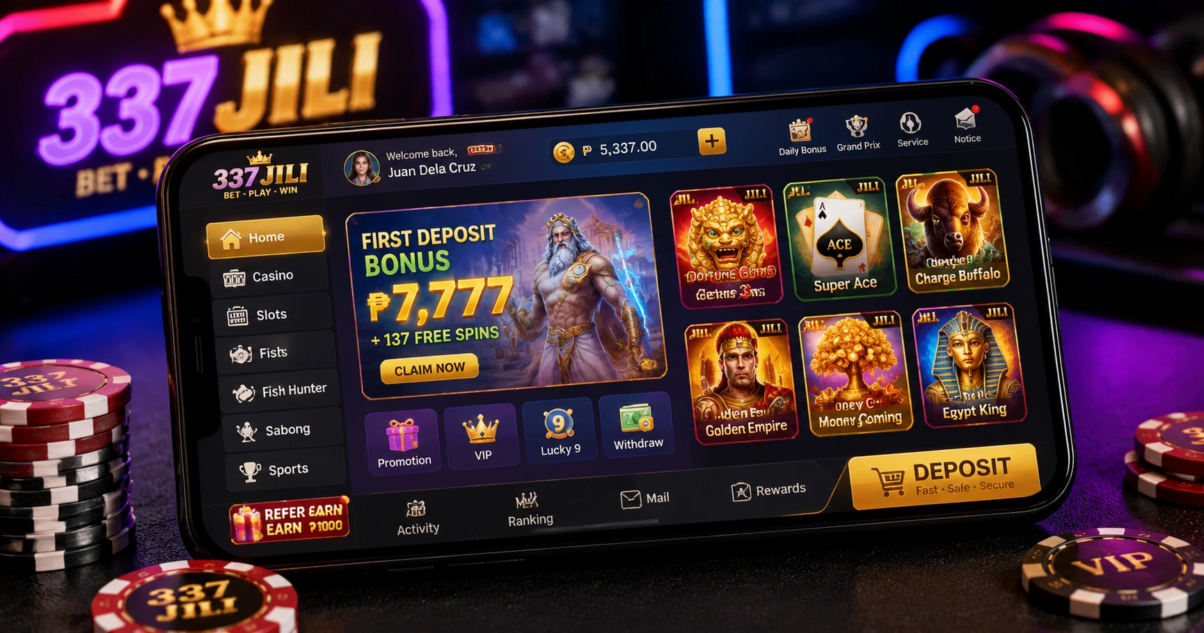 Exploring the 337 jili casino app: Your Ultimate Guide - image 1 Exploring the 337 jili casino app: Your Ultimate Guide - image 1